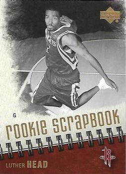 2005-06 Upper Deck - Rookie Scrapbook #RS20 Luther Head Front