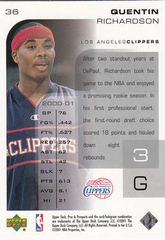 Quentin Richardson 2002-03 Flair #68 Los Angeles Clippers