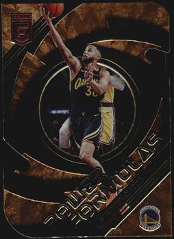 2021-22 Donruss Elite - Power Formulas Orange Die Cut #9 Stephen Curry Front