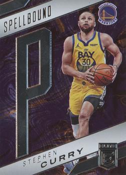 2021-22 Donruss Elite - Spellbound #23 Stephen Curry Front