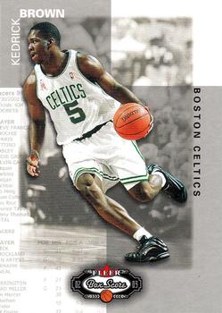 2002-03 Fleer Box Score #6 Kedrick Brown Front