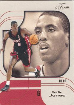 2002-03 Flair #55 Eddie Jones Front