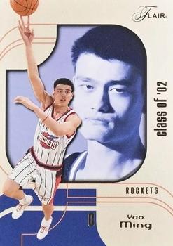 2002-03 Flair #91 Yao Ming Front