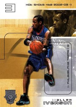 2002-03 Fleer Hot Shots #49 Allen Iverson Front