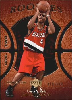 2005-06 Upper Deck Sweet Shot - Gold #126 Jarrett Jack Front