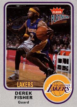 2002-03 Fleer Platinum #48 Derek Fisher Front