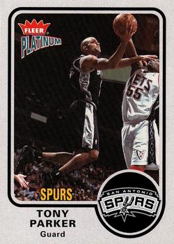 2002-03 Fleer Platinum #124 Tony Parker Front