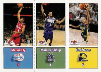 2002-03 Fleer Tradition #287 Melvin Ely / Marcus Haislip / Fred Jones Front