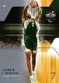 2002-03 Hoops Stars #107 Rashard Lewis Front