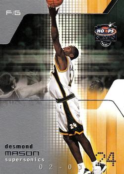 2002-03 Hoops Stars #132 Desmond Mason Front