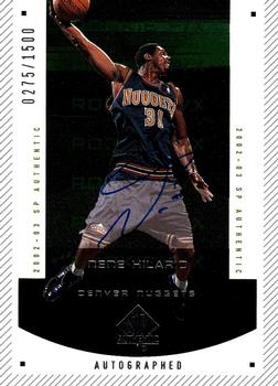 2002-03 SP Authentic #148 Nene Hilario Front