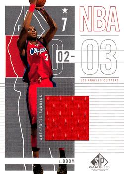 2002-03 SP Game Used #40 Lamar Odom Front