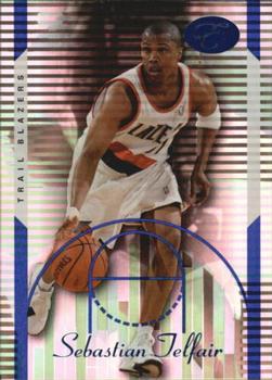 2006-07 Bowman Elevation - Blue #59 Sebastian Telfair Front