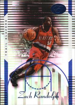 2006-07 Bowman Elevation - Blue #70 Zach Randolph Front