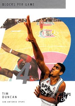 2002-03 Topps Ten #44 Tim Duncan Front