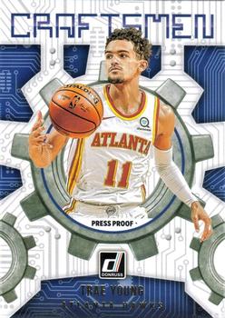 2021-22 Donruss - Craftsmen Press Proof #11 Trae Young Front