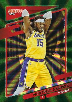 2021-22 Donruss - Holo Green Laser #181 Montrezl Harrell Front