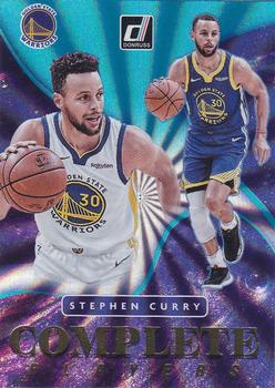 2021-22 Donruss - Complete Players Holo Teal Laser #7 Stephen Curry Front