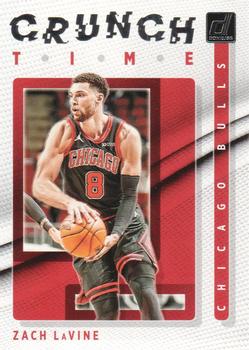 2021-22 Donruss - Crunch Time #12 Zach LaVine Front