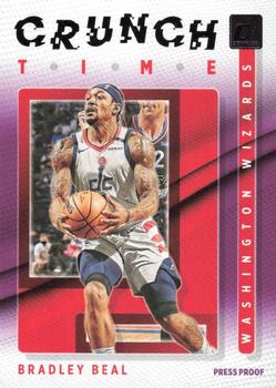 2021-22 Donruss - Crunch Time Press Proof Purple #11 Bradley Beal Front