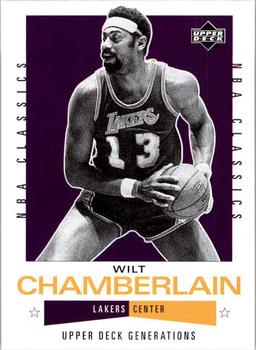 2002-03 Upper Deck Generations #105 Wilt Chamberlain Front