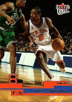 2002-03 Ultra #76 Latrell Sprewell Front