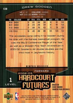 2002-03 Upper Deck Hardcourt #130 Drew Gooden Back