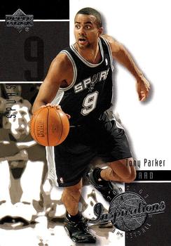 2002-03 Upper Deck Inspirations #77 Tony Parker Front