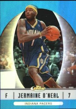 2006-07 Finest - Refractors Blue #4 Jermaine O'Neal Front