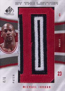 2006-07 SP Game Used - By the Letter #BTL-MJ Michael Jordan Front