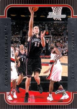 2003-04 Bowman #97 Zydrunas Ilgauskas Front