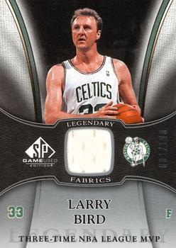 2006-07 SP Game Used - Legendary Fabrics #LF-LB Larry Bird Front
