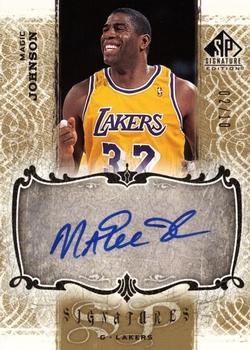 2006-07 SP Signature Edition - Signatures Gold #SPS-MA Magic Johnson Front