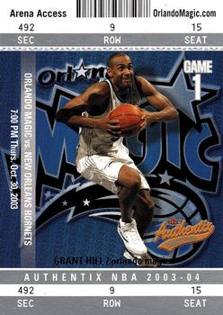 2003-04 Fleer Authentix #56 Grant Hill Front