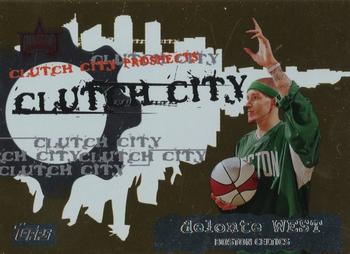 2006-07 Topps - Clutch City Prospects #CSP18 Delonte West Front