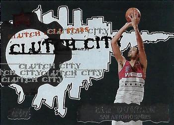 2006-07 Topps - Clutch City Stars #CCS15 Tim Duncan Front