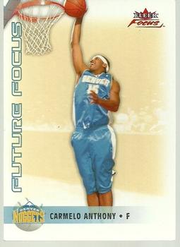 2003-04 Fleer Focus #121 Carmelo Anthony Front