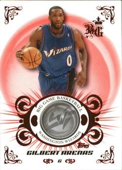 2006-07 Topps Big Game - Red #6 Gilbert Arenas Front