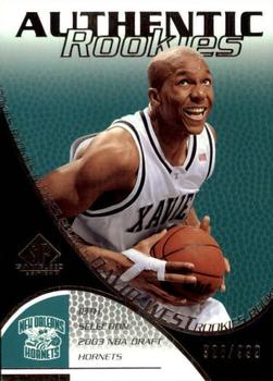 2003-04 SP Game Used #124 David West Front