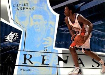 2003-04 SPx #89 Gilbert Arenas Front