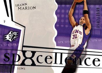 2003-04 SPx #114 Shawn Marion Front