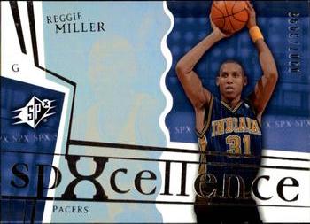 2003-04 SPx #121 Reggie Miller Front