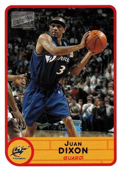 2003-04 Bazooka #95 Juan Dixon Front