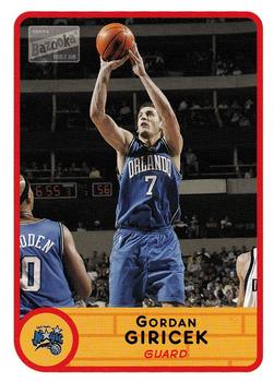 2003-04 Bazooka #99 Gordan Giricek Front