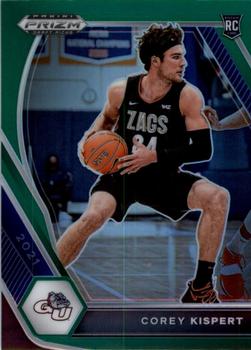 2021 Panini Prizm Draft Picks - Green #8 Corey Kispert Front