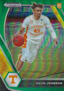 2021 Panini Prizm Draft Picks - Green #7 Keon Johnson Front