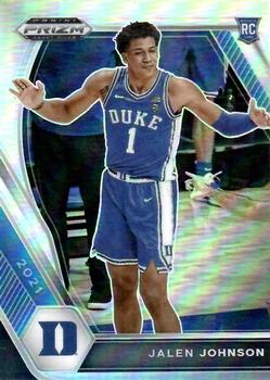 2021 Panini Prizm Draft Picks - Silver #10 Jalen Johnson Front