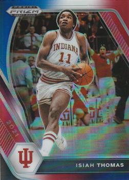 2021 Panini Prizm Draft Picks - Red White Blue #36 Isiah Thomas Front