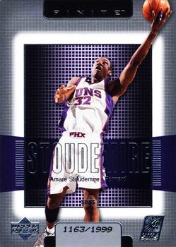 2003-04 Upper Deck Finite #148 Amare Stoudemire Front