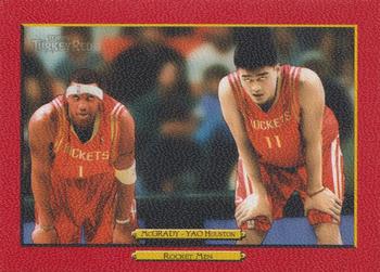 2006-07 Topps Turkey Red - Red #254 Yao Ming / Tracy McGrady Front